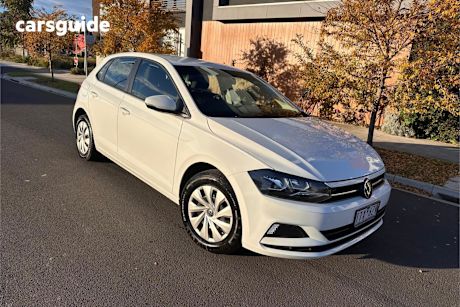 White 2021 Volkswagen Polo Hatchback 70Tsi Trendline