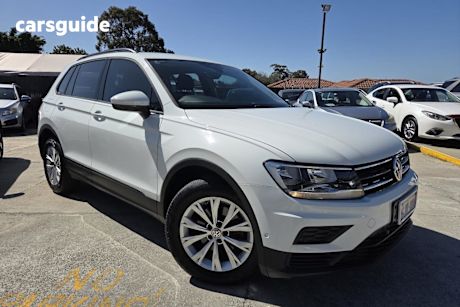 White 2017 Volkswagen Tiguan Wagon 110 Tsi Trendline
