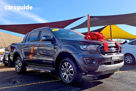 Grey 2019 Ford Ranger Double Cab Pick Up Wildtrak 2.0 (4X4)