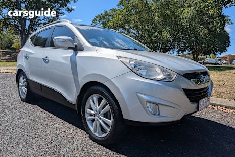 Silver 2011 Hyundai IX35 SUV HIGHLANDER 4WD