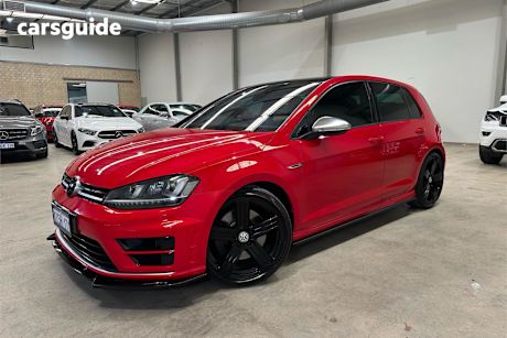 Red 2015 Volkswagen Golf Hatch R