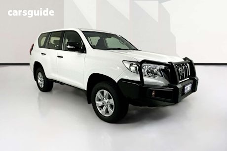 White 2023 Toyota Landcruiser Prado Wagon Gx