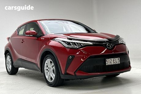 Red 2022 Toyota C-HR SUV GXL F