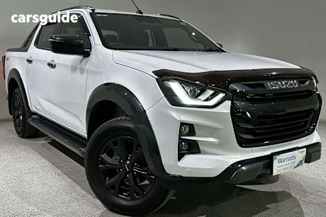 White 2023 Isuzu D-MAX Ute Tray X-TERRAIN 4X4
