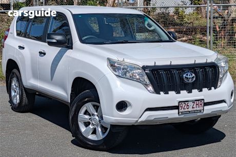White 2016 Toyota Landcruiser Prado SUV GX 4X4