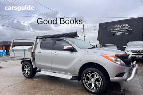 Silver 2013 Mazda BT-50 Ute Tray XTR HI-RIDER R