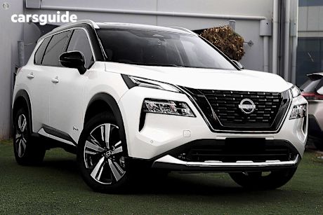 White 2025 Nissan X-Trail Wagon Ti (4Wd) E-Power (Hybrid)