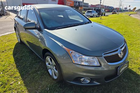 Grey 2013 Holden Cruze Sedan Equipe
