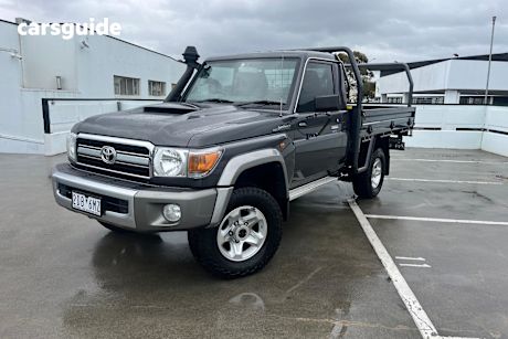 Grey 2019 Toyota Landcruiser Ute Tray GXL 4X4