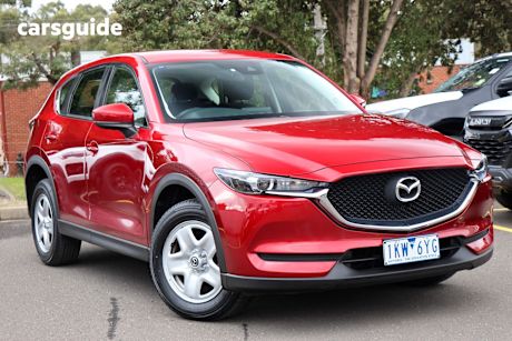 Red 2017 Mazda CX-5 SUV MAXX F