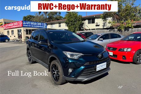 Black 2018 Toyota RAV4 Wagon Gxl (4X4)
