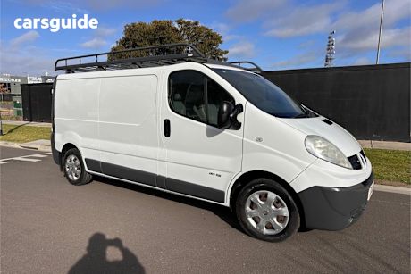 White 2014 Renault Trafic Van 2.0 Dci Lwb