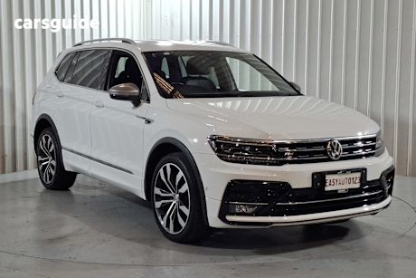 White 2018 Volkswagen Tiguan Wagon Allspace 162 Tsi Highline