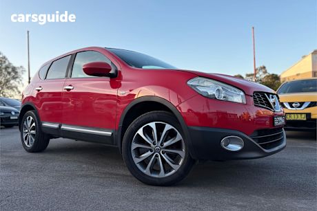Red 2010 Nissan Dualis Wagon Ti (4X2)