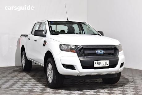 White 2017 Ford Ranger Ute Tray XL HI-RIDER R