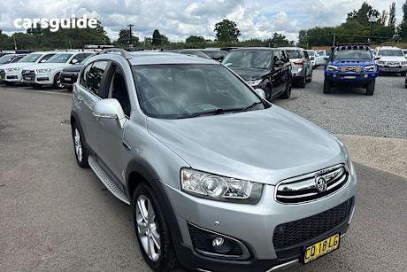 Silver 2015 Holden Captiva SUV LTZ 4X4