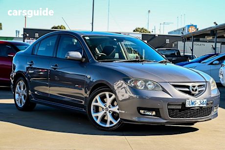 Grey 2007 Mazda 3 Sedan Sp23