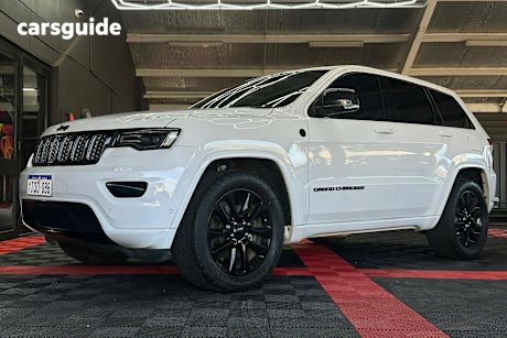 White 2019 Jeep Grand Cherokee SUV NIGHT EAGLE 4X4
