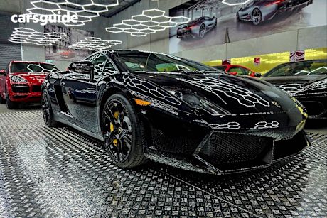 Black 2012 Lamborghini Gallardo Coupe LP550-2 R