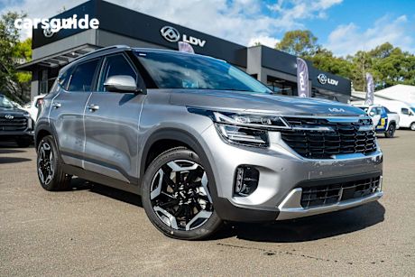 Grey 2025 Kia Seltos SUV GT-LINE 4X4