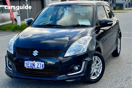Black 2015 Suzuki Swift Hatchback Gl Navigator