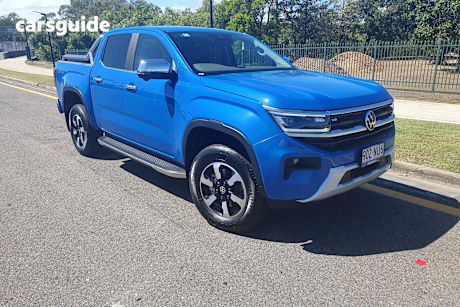 Blue 2024 Volkswagen Amarok Ute Tray TDI600 STYLE 4X4