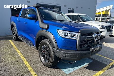 Blue 2023 GWM UTE Ute Tray CANNON XSR 4X4