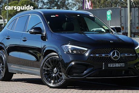 Black 2025 Mercedes-Benz GLA-Class SUV GLA250 4WD