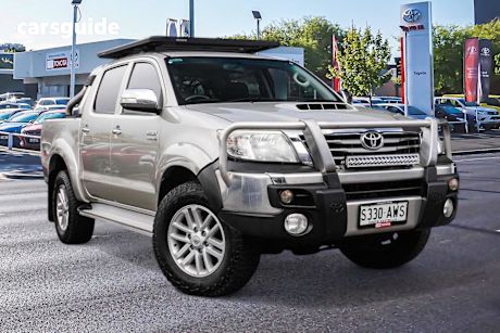 Silver 2013 Toyota Hilux Ute Tray SR5 4X4