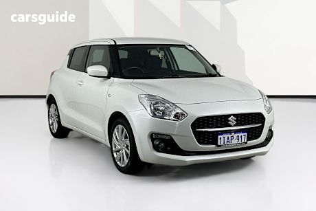 White 2023 Suzuki Swift Hatchback Gl Navi