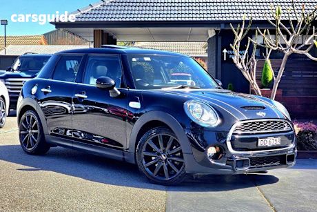 Black 2016 Mini Hatch Hatch COOPER S F