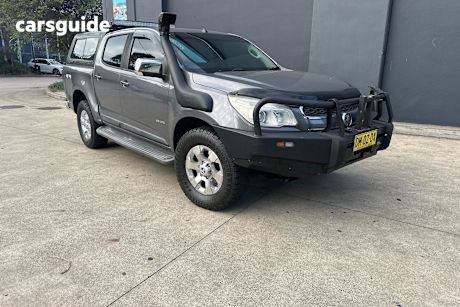 Grey 2013 Holden Colorado Ute Tray LTZ 4X4