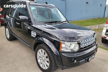 Black 2012 Land Rover Discovery 4 SUV SDV6 SE 4X4