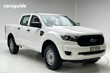 White 2022 Ford Ranger Ute Tray XL 4X4