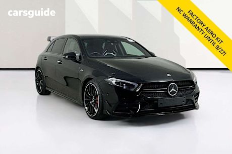 Black 2022 Mercedes-Benz A35 Hatchback 4Matic