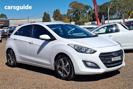 White 2015 Hyundai I30 Hatchback Active X