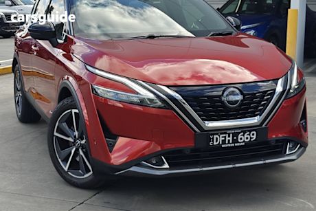 Red 2024 Nissan Qashqai SUV TI E-POWER F