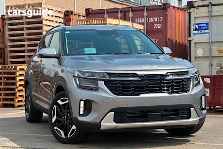 Grey 2025 Kia Seltos SUV GT-LINE F