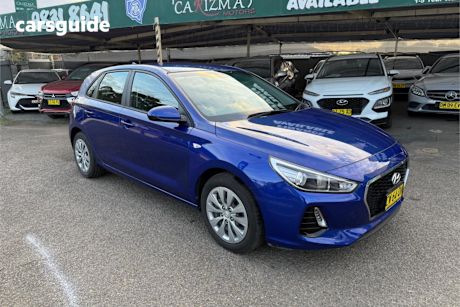 Blue 2020 Hyundai I30 Hatchback Go