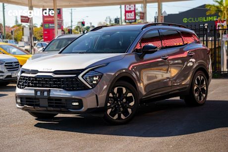 Silver 2022 Kia Sportage Wagon Gt-Line (Awd)