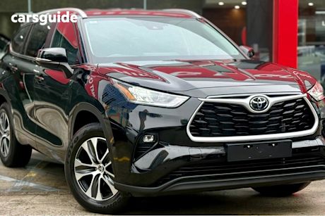 Black 2022 Toyota Kluger SUV GXL 4X4