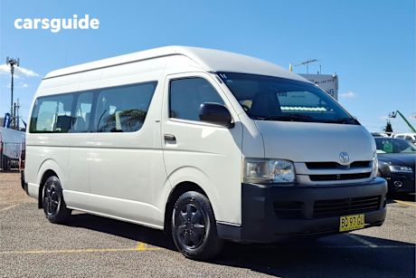 White 2008 Toyota HiAce OtherCar COMMUTER R