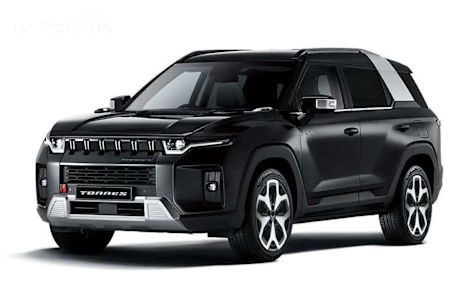 Black 2025 KGM Ssangyong Torres SUV ADVENTURE F
