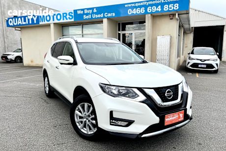 White 2017 Nissan X-Trail SUV ST-L F