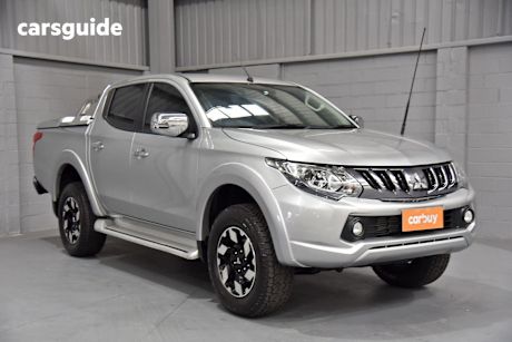 Silver 2018 Mitsubishi Triton Ute Tray EXCEED 4X4