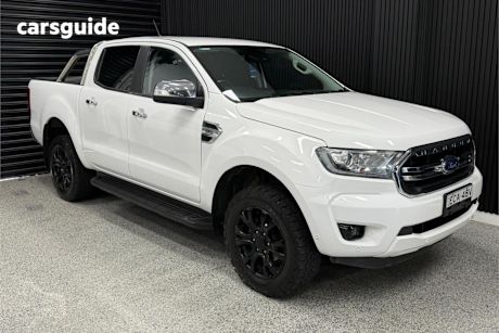 White 2019 Ford Ranger Double Cab Pick Up Xlt 3.2 (4X4)