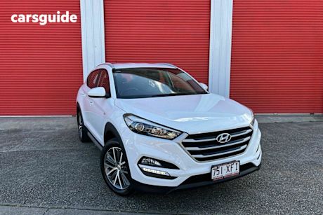White 2017 Hyundai Tucson Wagon Active X (Fwd)