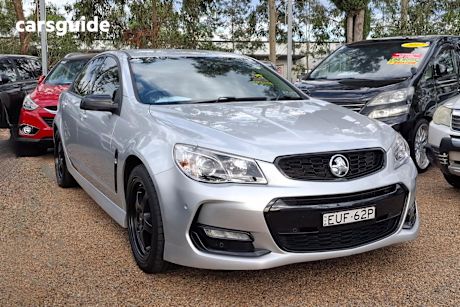 Silver 2016 Holden Commodore Sedan Sv6 Black Pack
