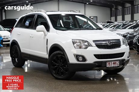 White 2015 Holden Captiva SUV 5 LT F