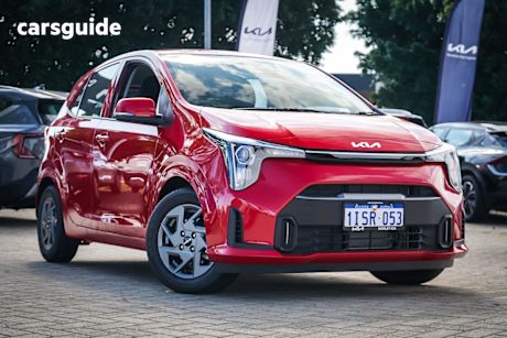 Red 2025 Kia Picanto Hatchback Sport (Pe2)